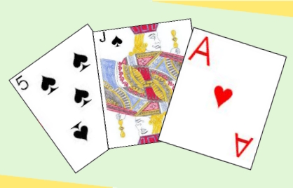 The three cards for which a player may choose to Renege The three cards for which a player may choose to renege